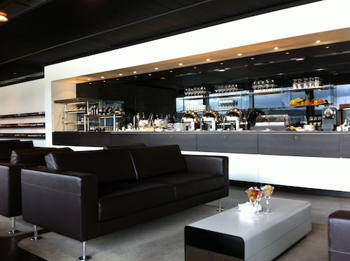 Swiss firstclass lounge at Zurich Airport