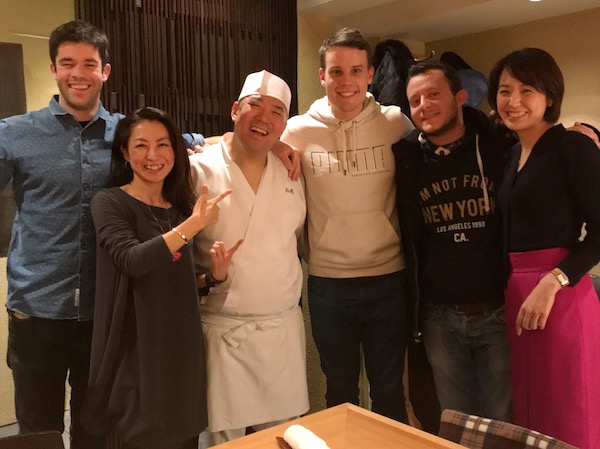 michelin 2-starred sushi restaurant, sushi kimura